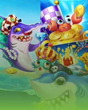 Online fishing shooting games on white-label iGaming platform